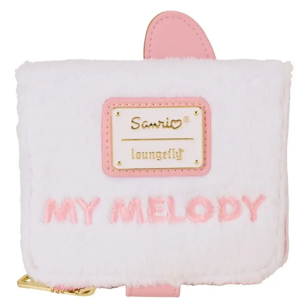 Loungefly Sanrio Exclusive My Melody Plush Cosplay Bifold Wallet NWT